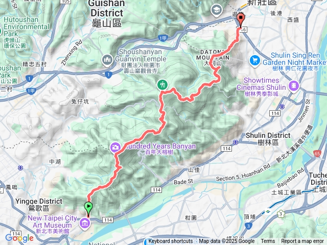 鶯迴縱走十連峰預覽圖