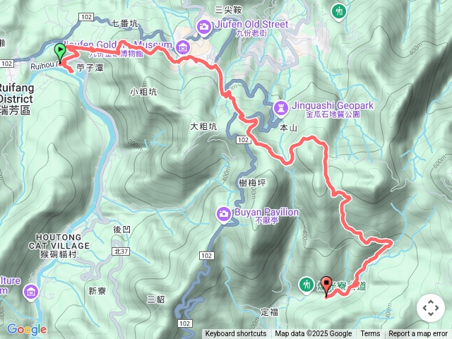 淡蘭古道尋寶任務淡蘭北路第一段：瑞芳車站至慶雲宮20250615
