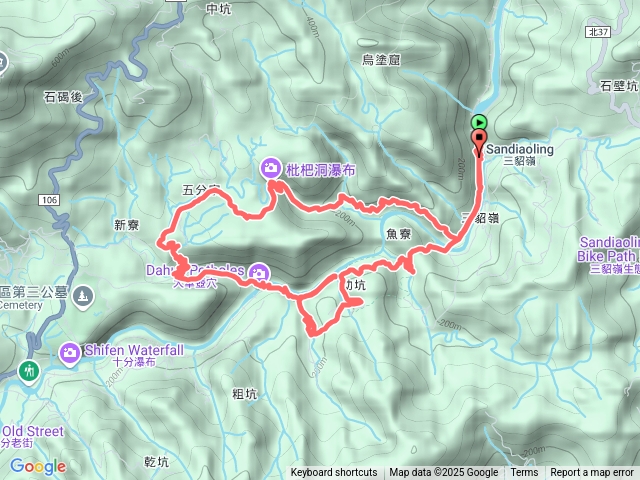 2025.712三貂嶺瀑布群o型走
