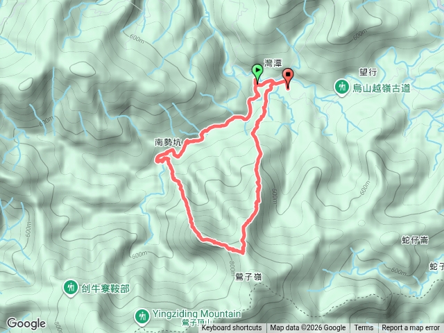 2026.08.15灣潭福德廟-灣潭崙-870峰-845峰-雙溪口-南勢坑古道O行