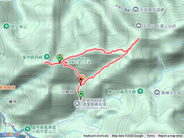 皇帝殿（西走東峰