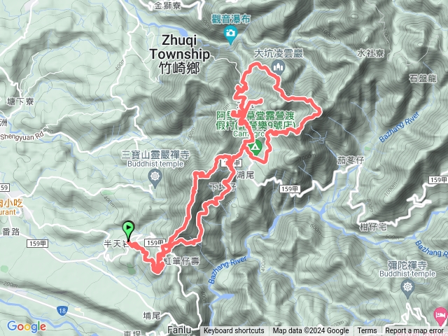 半天岩8連峰~三寶山加強版 2024年5月18日預覽圖
