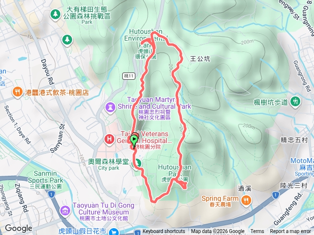虎頭山步道預覽圖