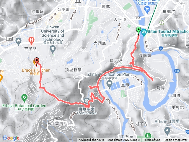 三潭（碧潭、灣潭、塗潭）縱走