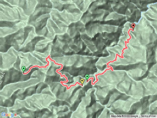 霞喀羅古道：石鹿-養老