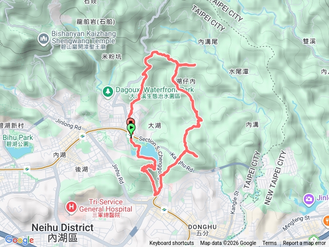 大湖公園七連峰O繞預覽圖