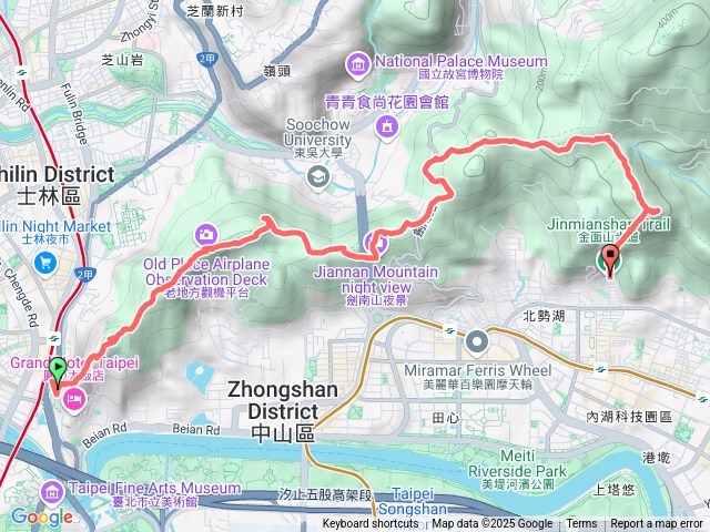 20250112金面山親山步道加劍潭山預覽圖