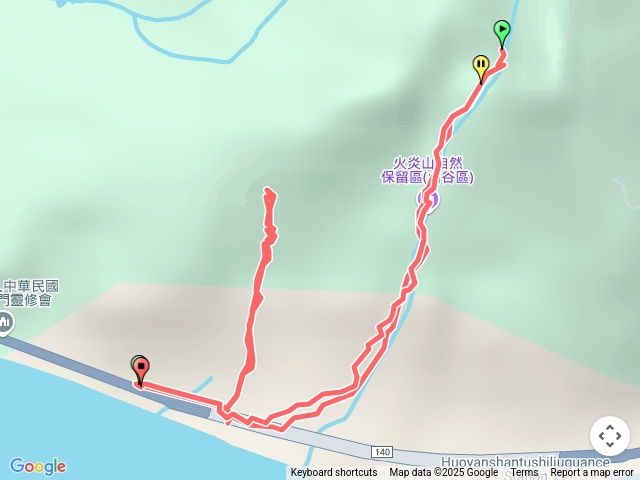 火炎山自然保留區（第三 & 第五沖蝕溝）