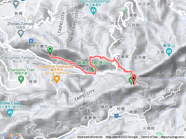 岐山古道草湳二格山