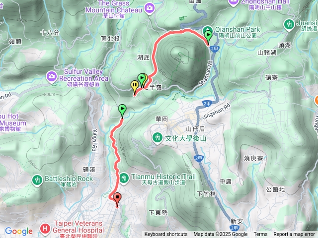 橫嶺古道➡️天母圓環