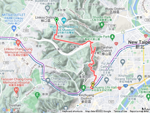 環台北天際線第八段 林口到泰山