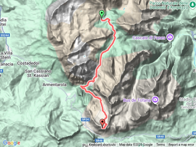 AVU3 Rifugio Lavarella to Rifugio Lagazuoi