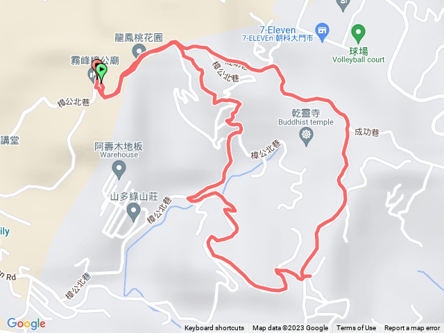 阿罩霧山(樟公廟)