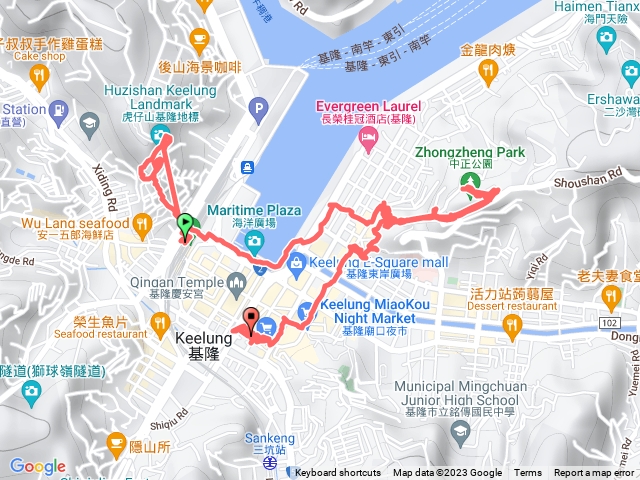 基隆地標、基隆塔、中正公園