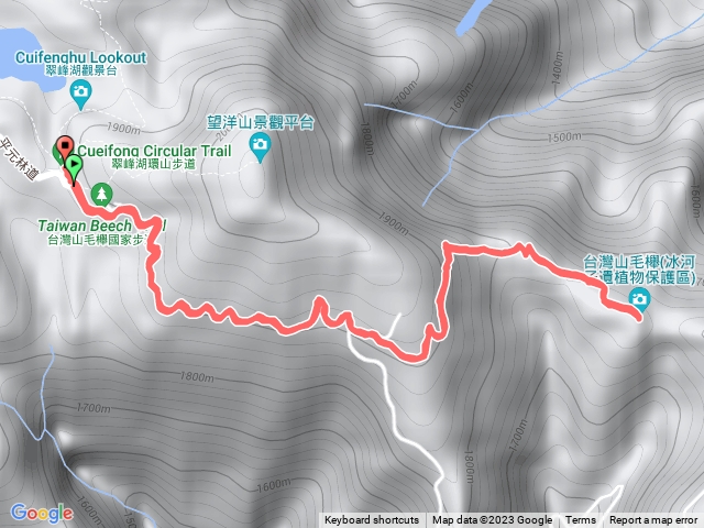 宜蘭翠峰湖山毛櫸步道