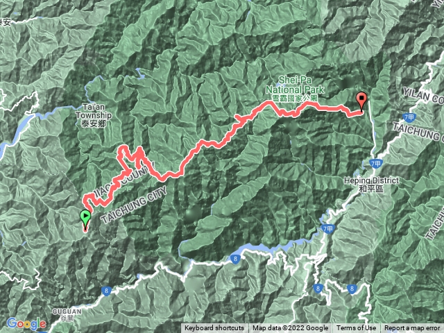 雪山西稜逆走4天3夜