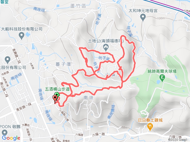 桃園蘆竹五酒桶山