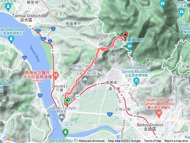 臺北大縱走第一段
