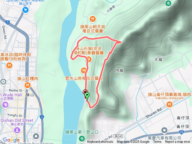 20250201 旗尾山二上三下