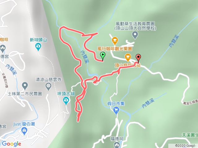 登鋒圳環狀步道