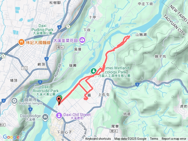 月眉落羽松山豬湖