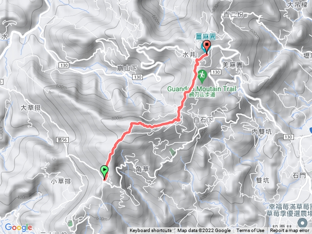 小百岳集起來出關古道：聖關段(關刀山步道)202209251205