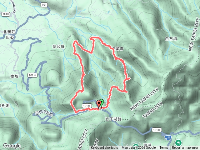 2026-0802_ 二子坪O型(小觀音西西峰,清風崙,下大屯溪古道上 菜公坑山,百拉卡山)預覽圖