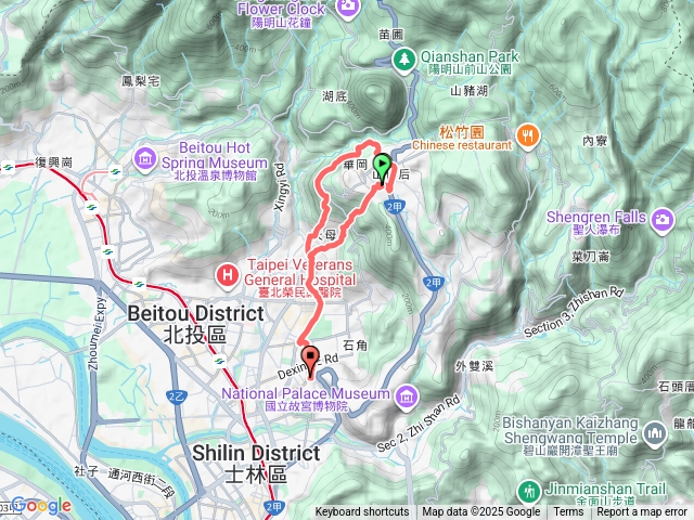 天母古道，下竹林步道預覽圖