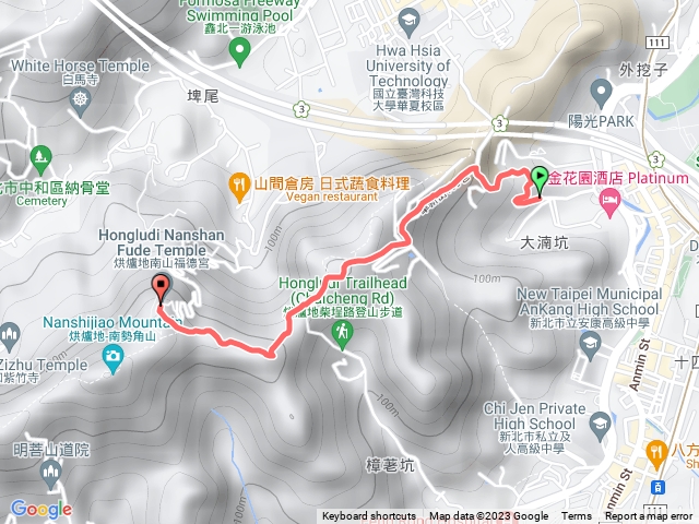 美麗新天地到洪爐地福德宮