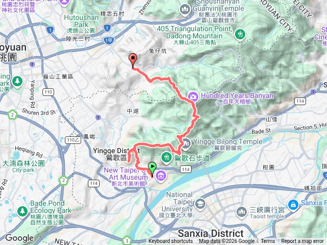 環台北健行～鶯歌越嶺龜山