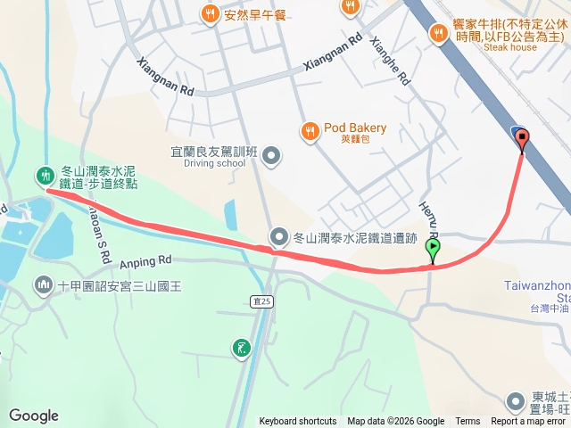 宜蘭 冬山  潤泰觀光鐵道