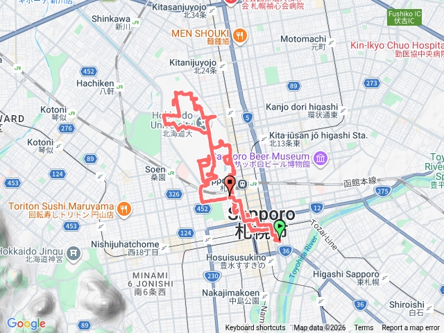 札幌清晨(北海道大學-農學院）