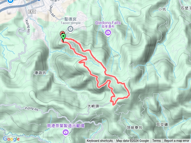 大尖山四分尾山O型預覽圖