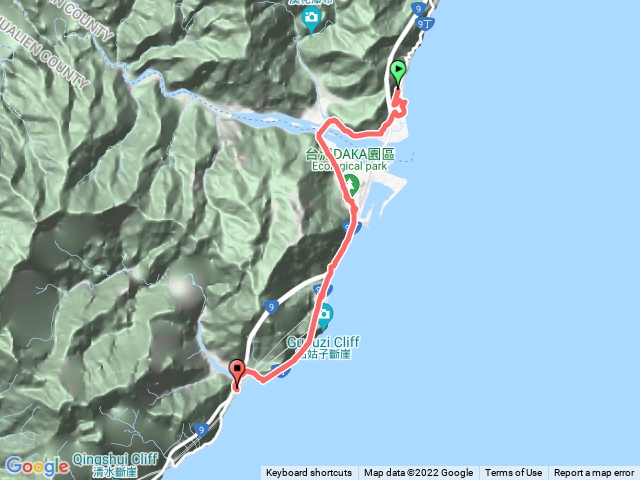 蘇花公路健走D2 漢本~ 和仁