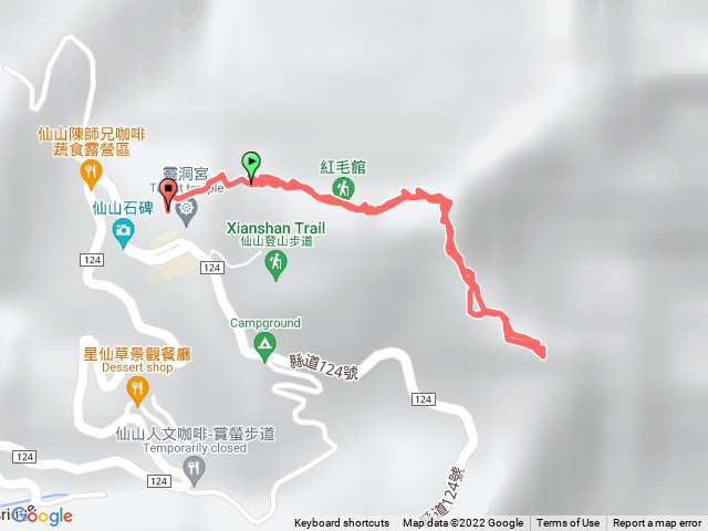 仙山登山步道探險