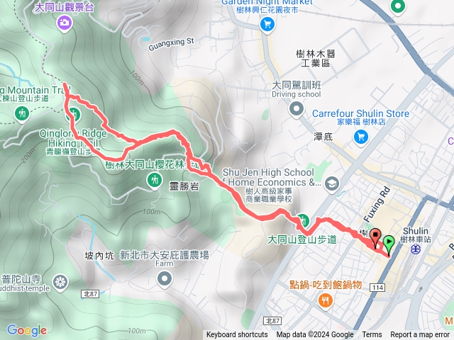 樹林尖棟山、青龍嶺、大同山預覽圖