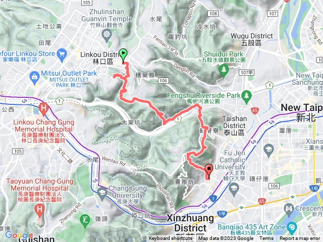 20231209 林口到頂泰山巖
