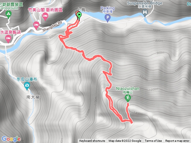 20220320水雲三星之鳥嘴山(上島山)