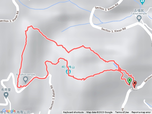 如意湖金明山柯子林山火燒坪山預覽圖