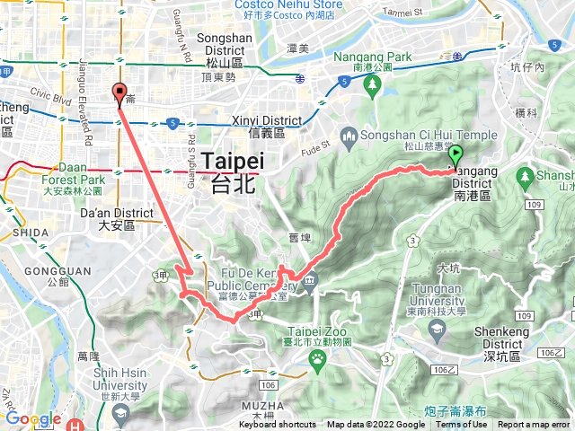 台北大縱走