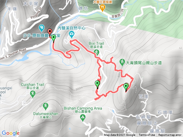 台北小溪頭環狀步道