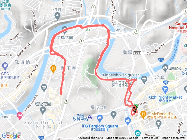 河濱遛狗