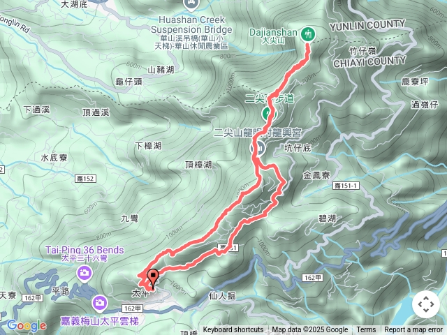 雲嘉五連峰O繞250530