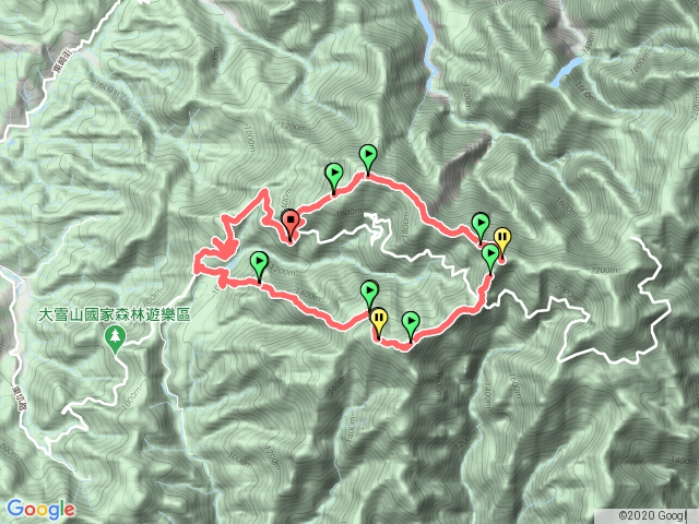 鳶嘴西陵+橫嶺自然步道