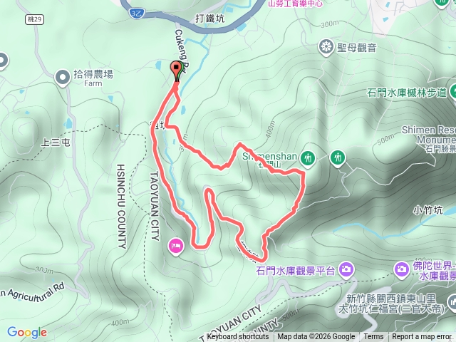 小粗坑接石門山看桐花預覽圖