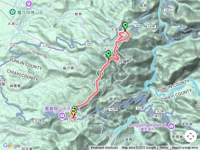 雲嘉五連峰-後棟仔起登