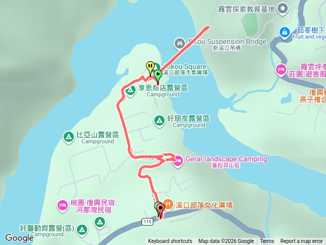 大溪站-新溪口吊橋