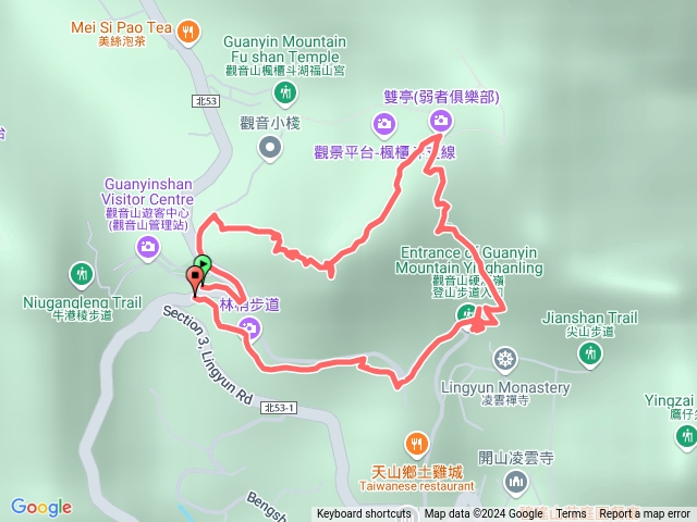 20241228 楓櫃斗湖步道墓園山徑 小鷹尖 開山嶺 496峰 492峰 雙亭 硬漢嶺步道道 林稍步道