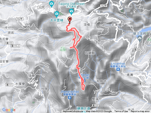 2023.04.30   大巃頂西北峰、大巃頂山、紅南坑山、獨立山