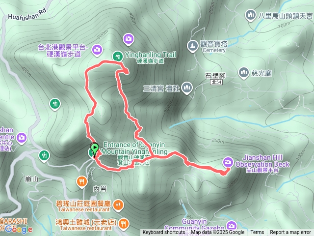 尖山北橫硬漢嶺